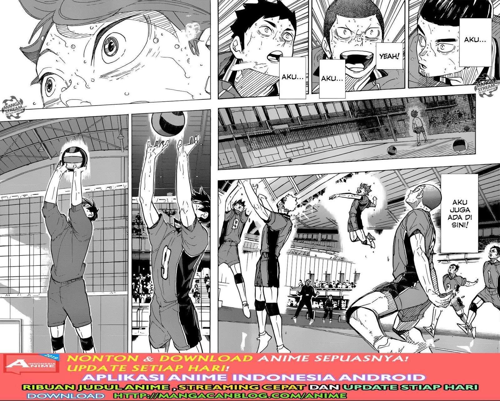 Haikyuu!! Chapter 364 - halaman 15