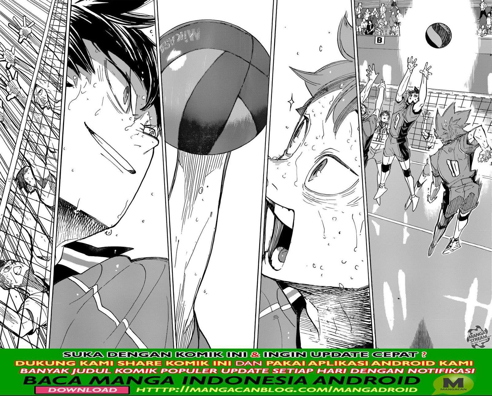 Haikyuu!! Chapter 364 - halaman 16