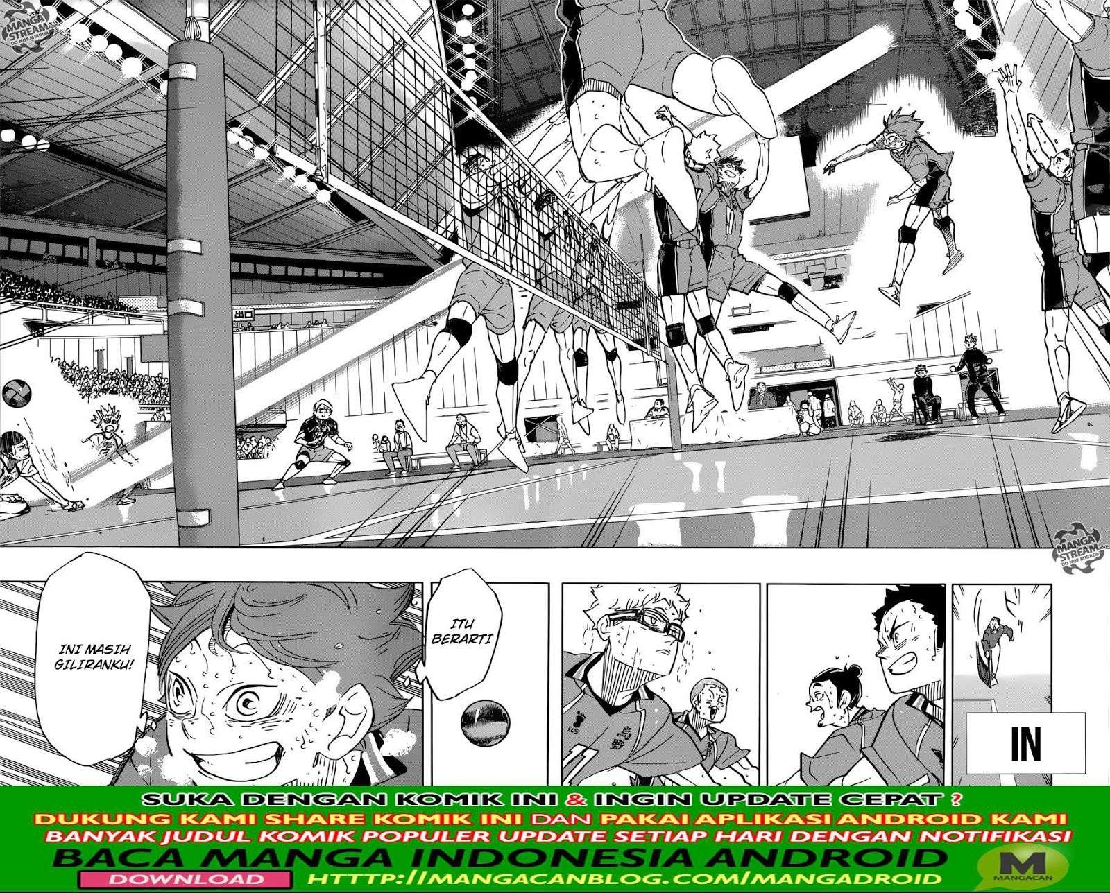 Haikyuu!! Chapter 364 - halaman 17