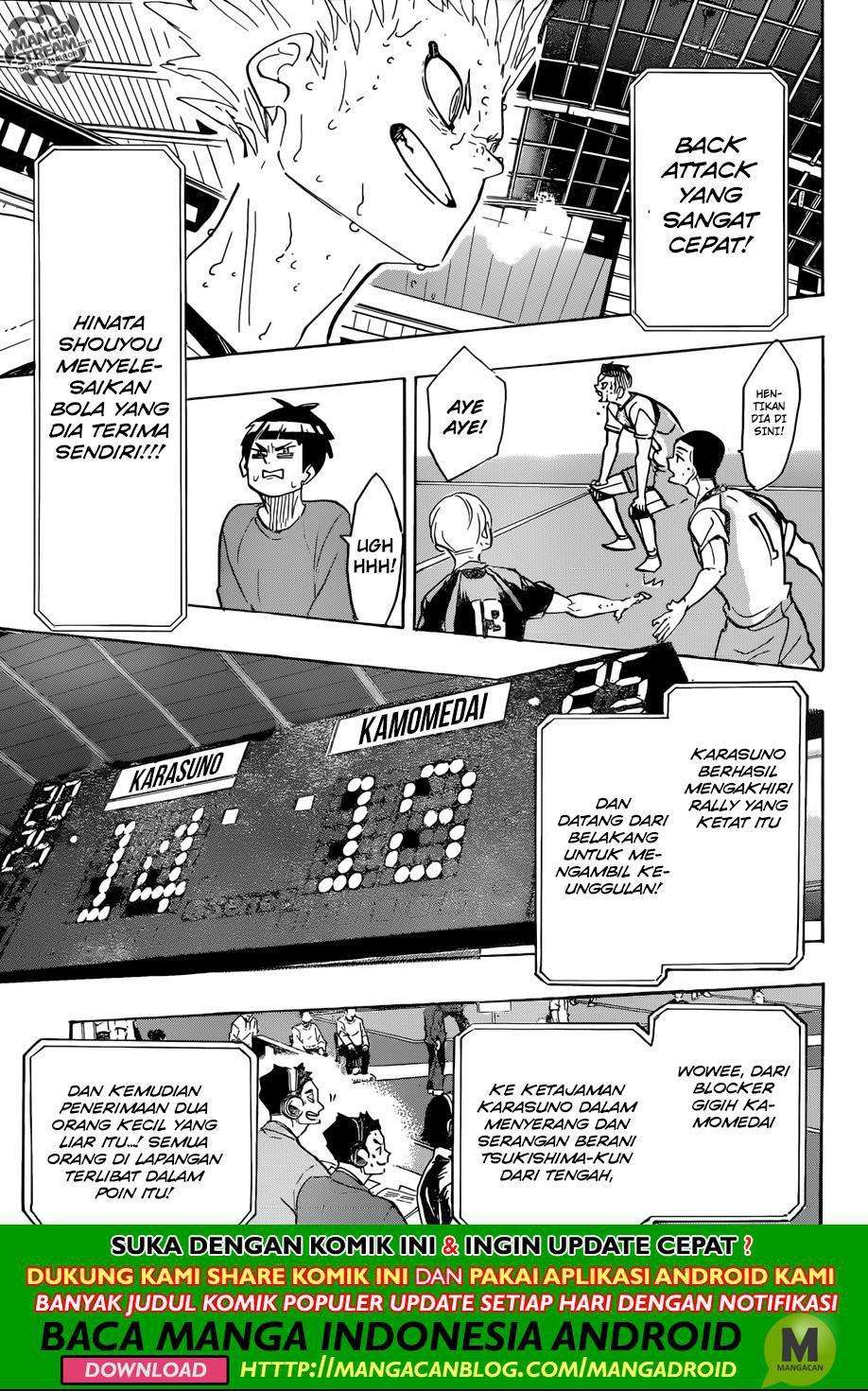 Haikyuu!! Chapter 364 - halaman 19