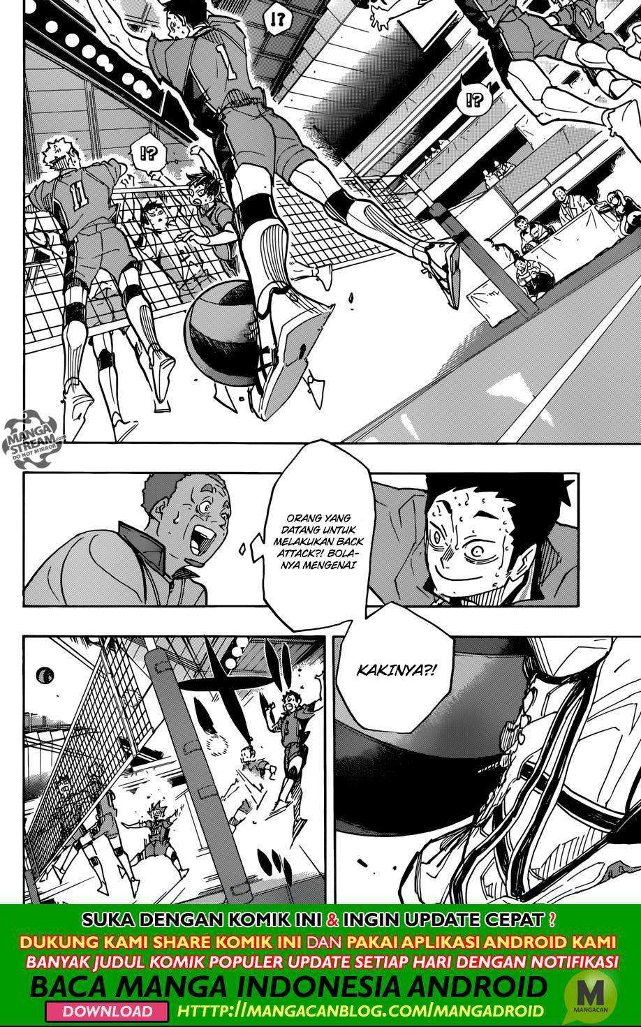 Haikyuu!! Chapter 364 - halaman 6