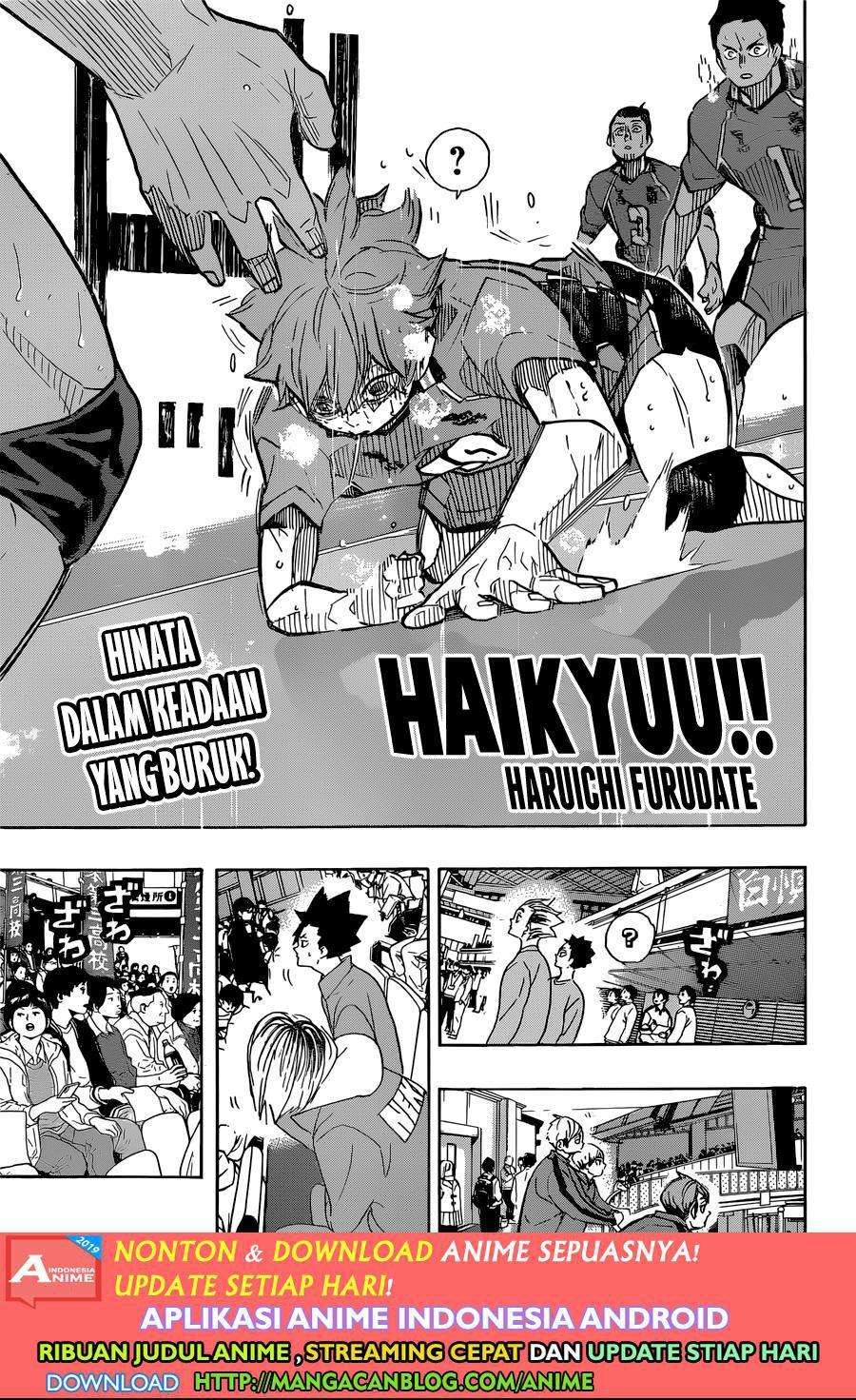 Haikyuu!! Chapter 365 - halaman 1