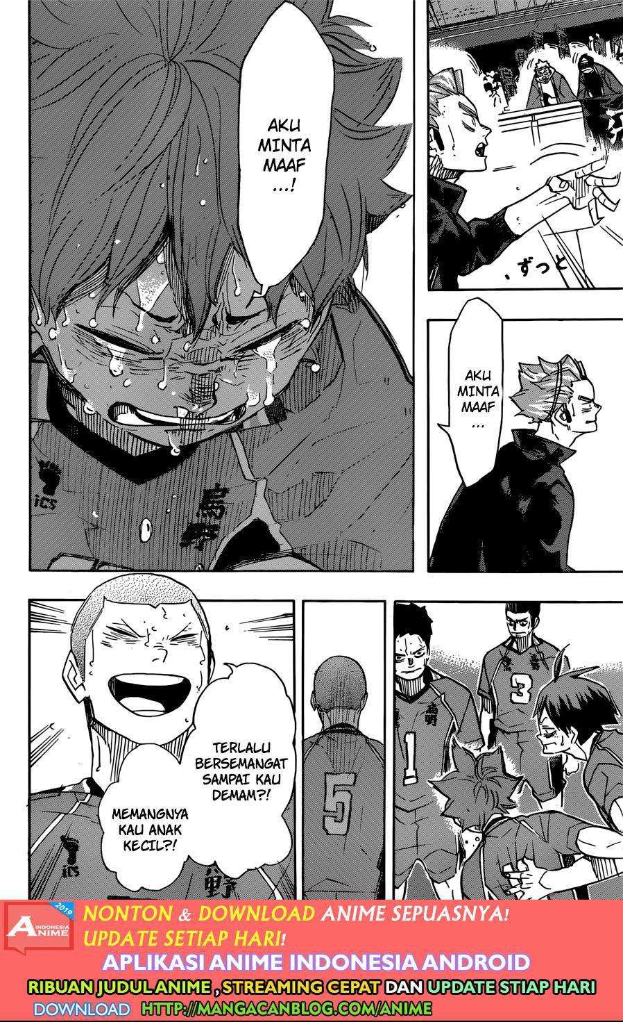Haikyuu!! Chapter 365 - halaman 11
