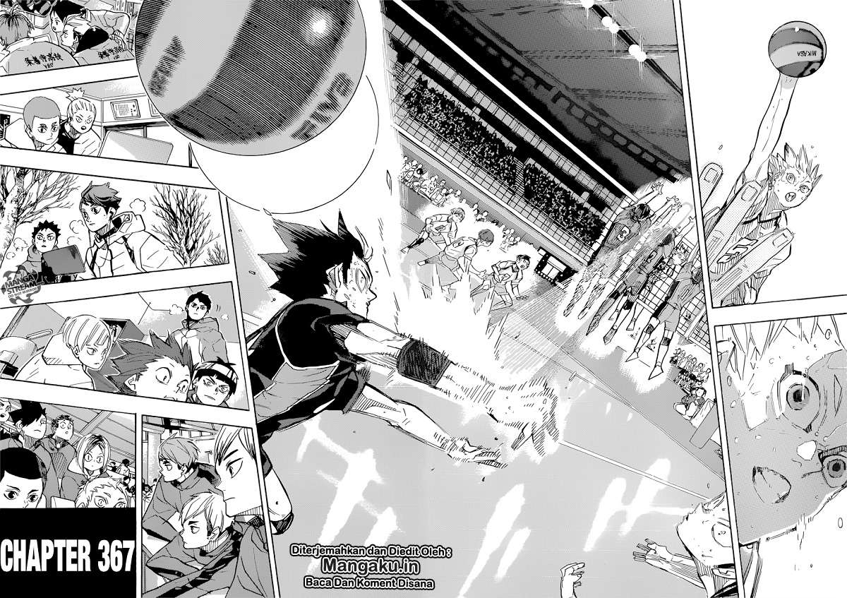 Haikyuu!! Chapter 367 - halaman 16