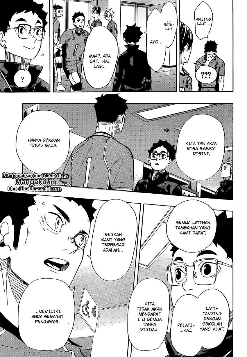 Haikyuu!! Chapter 369 - halaman 8
