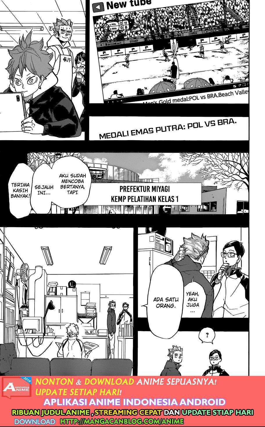 Haikyuu!! Chapter 370 - halaman 10