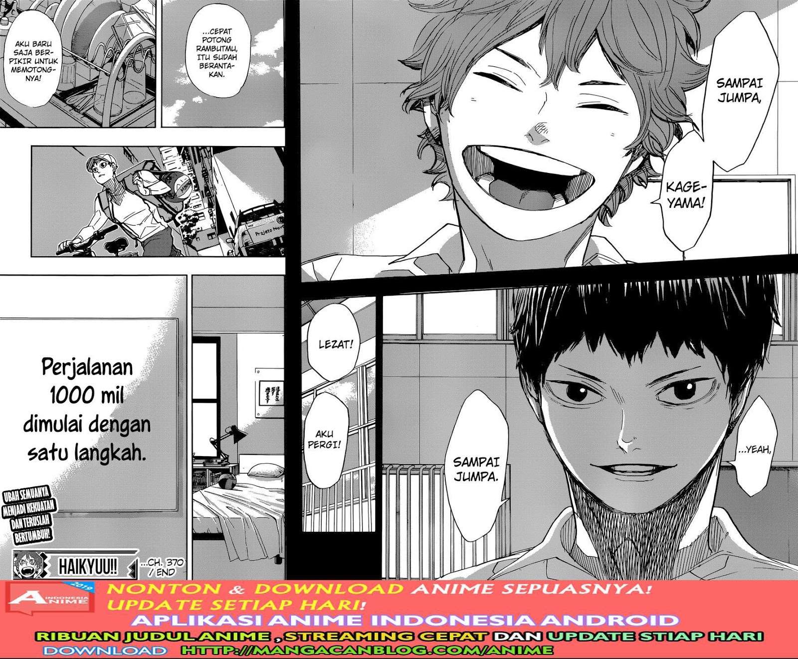Haikyuu!! Chapter 370 - halaman 18