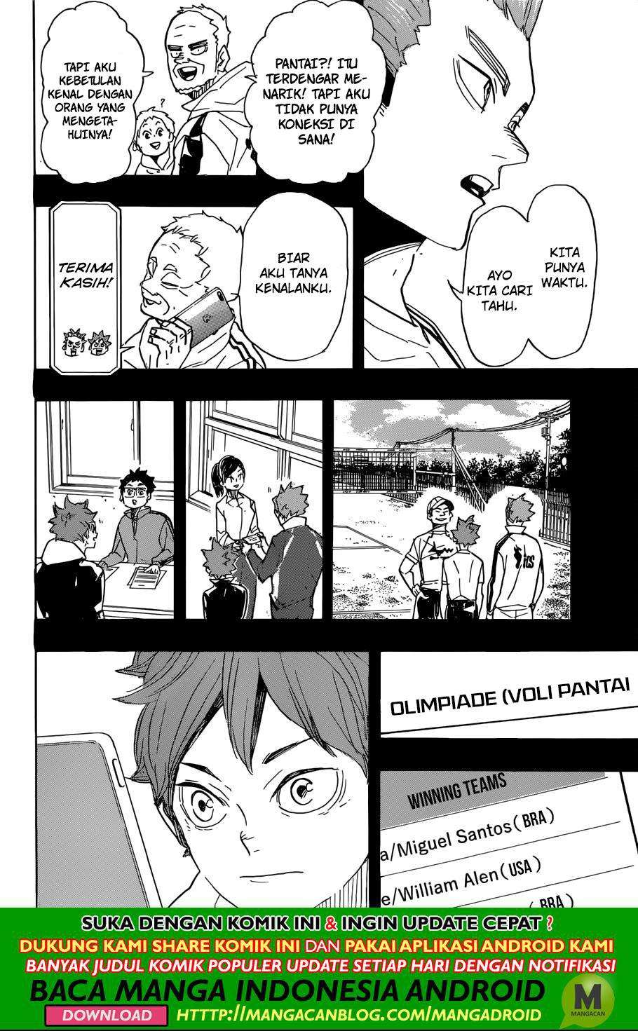 Haikyuu!! Chapter 370 - halaman 9