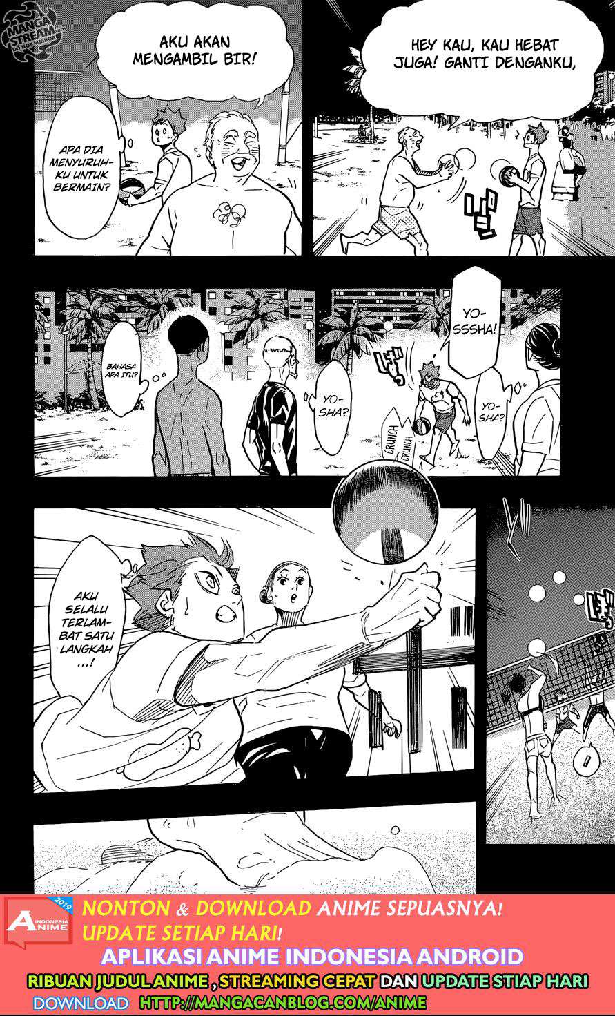 Haikyuu!! Chapter 371 - halaman 16