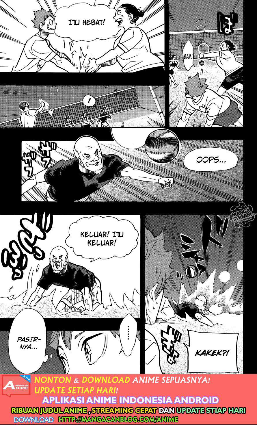 Haikyuu!! Chapter 371 - halaman 17