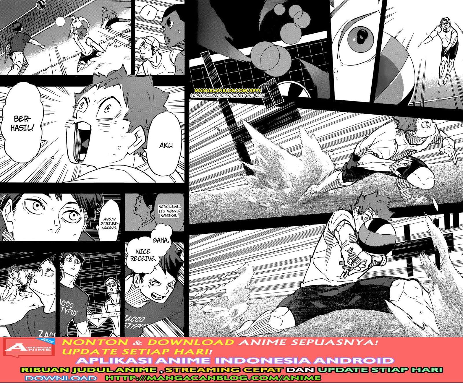 Haikyuu!! Chapter 373 - halaman 14