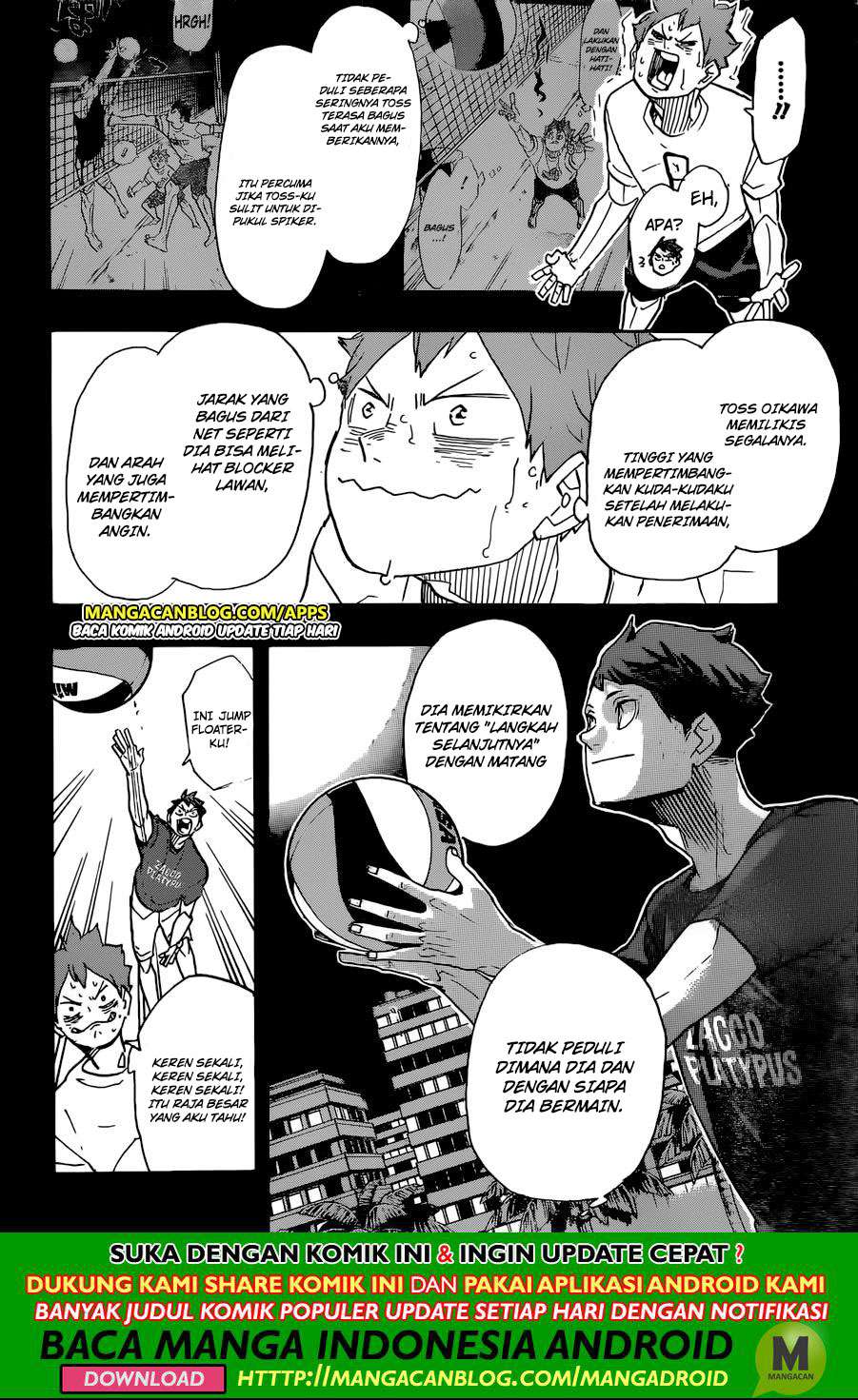 Haikyuu!! Chapter 373 - halaman 16