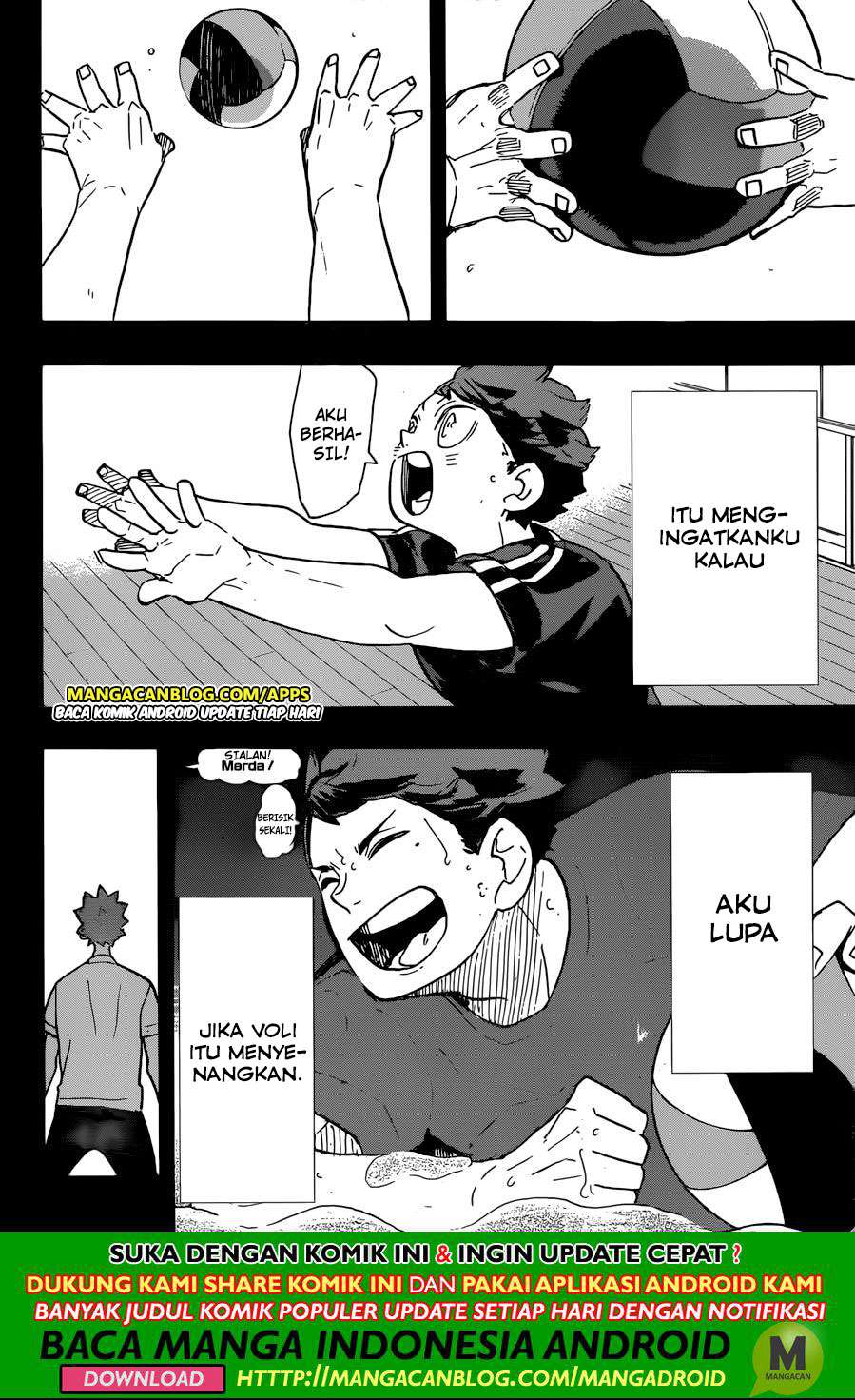 Haikyuu!! Chapter 373 - halaman 18