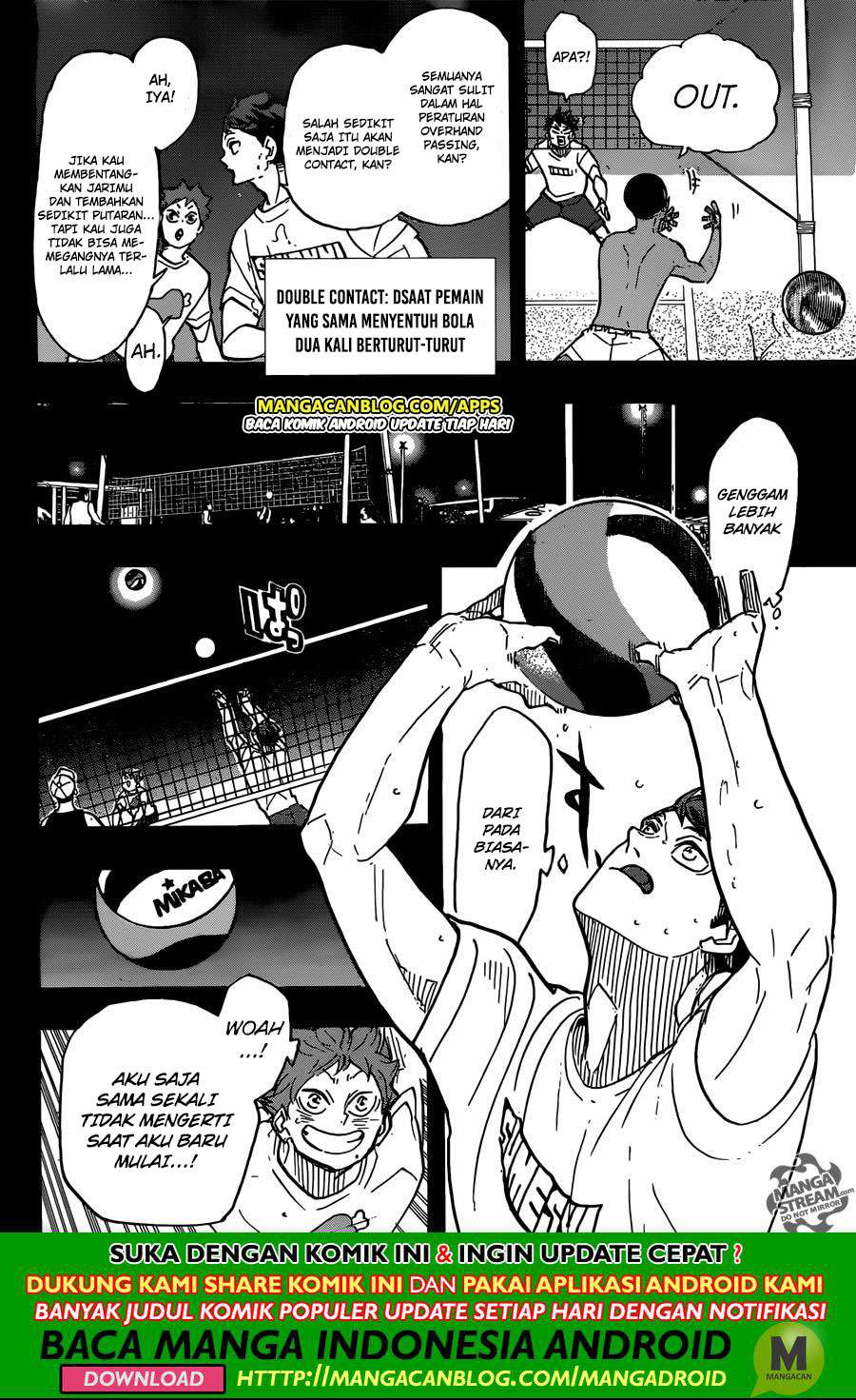 Haikyuu!! Chapter 373 - halaman 6