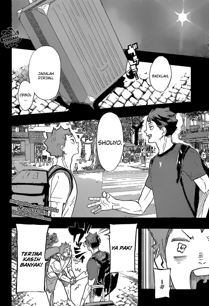 Haikyuu!! Chapter 374 - halaman 10