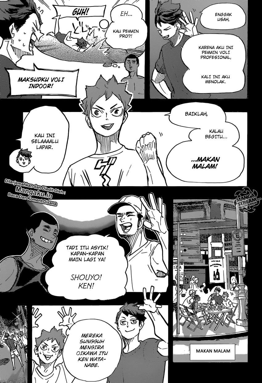 Haikyuu!! Chapter 374 - halaman 9