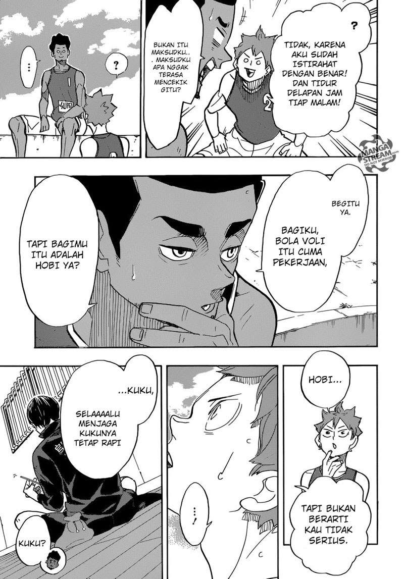 Haikyuu!! Chapter 375 - halaman 10