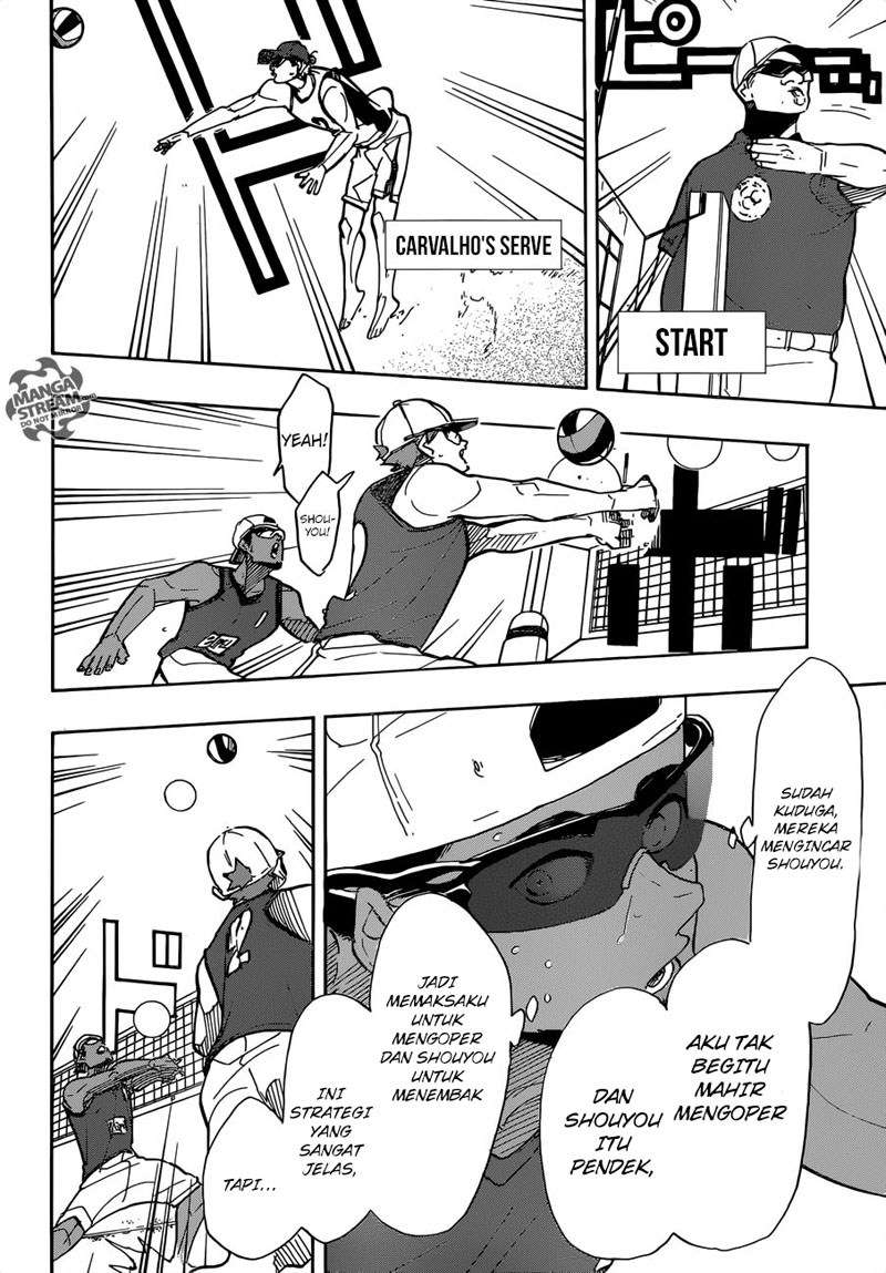 Haikyuu!! Chapter 375 - halaman 17