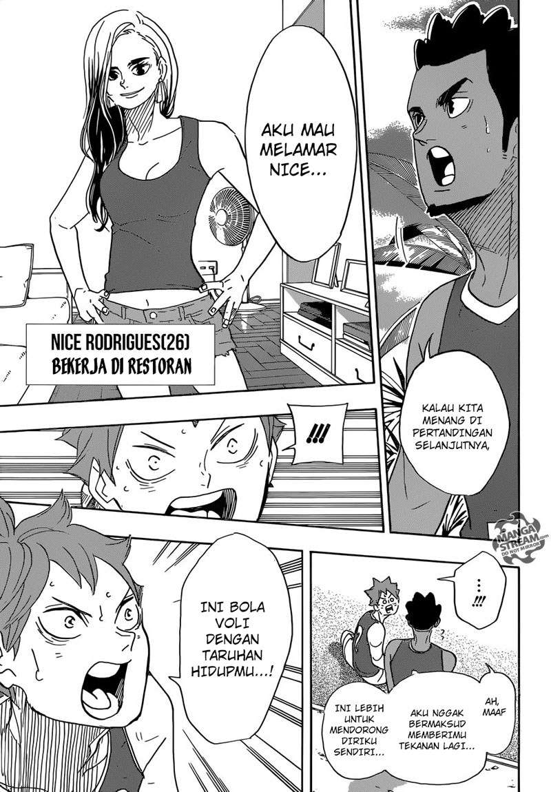 Haikyuu!! Chapter 375 - halaman 8