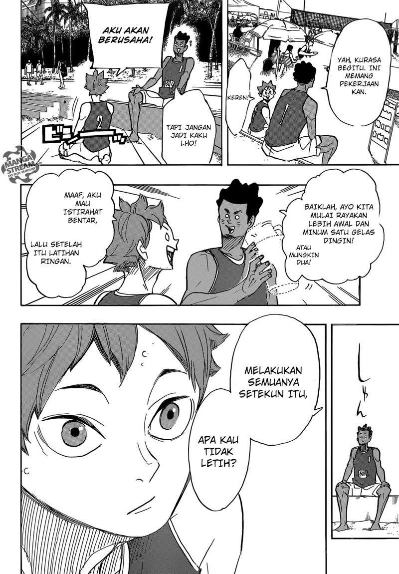 Haikyuu!! Chapter 375 - halaman 9