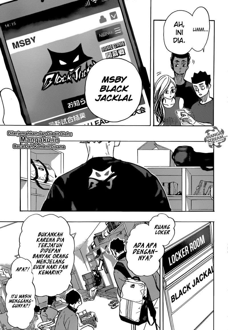 Haikyuu!! Chapter 377 - halaman 17