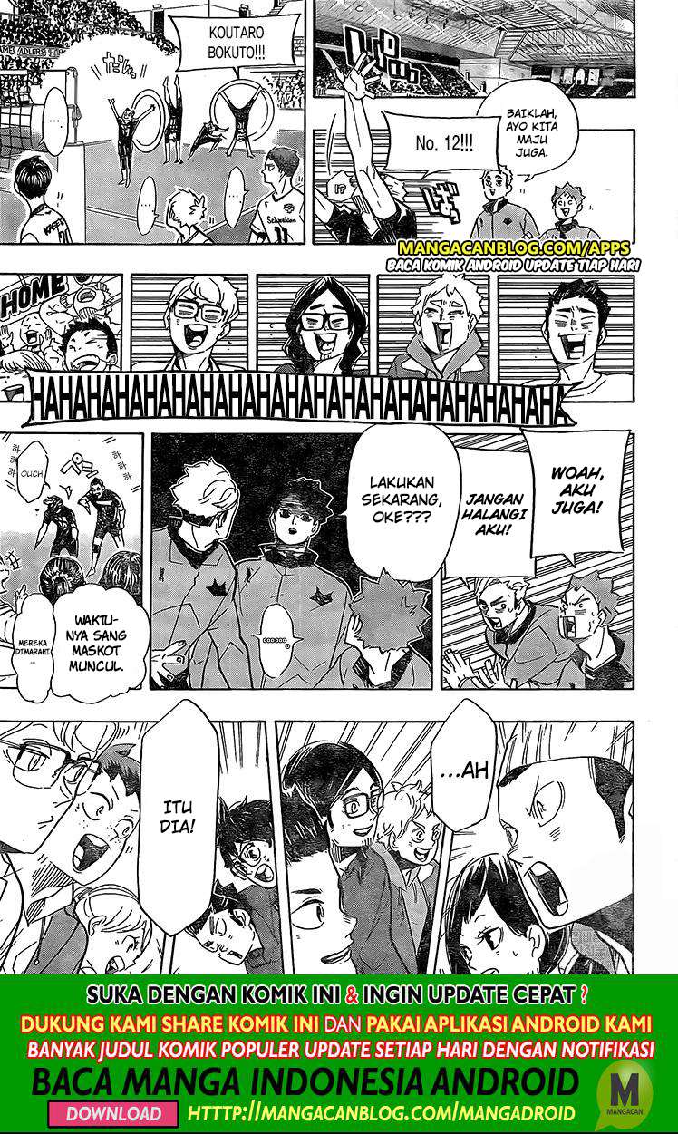 Haikyuu!! Chapter 379 - halaman 15