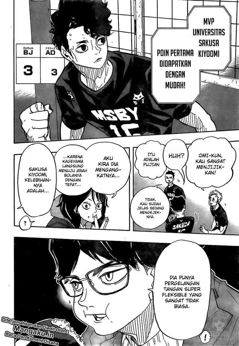 Haikyuu!! Chapter 382 - halaman 14