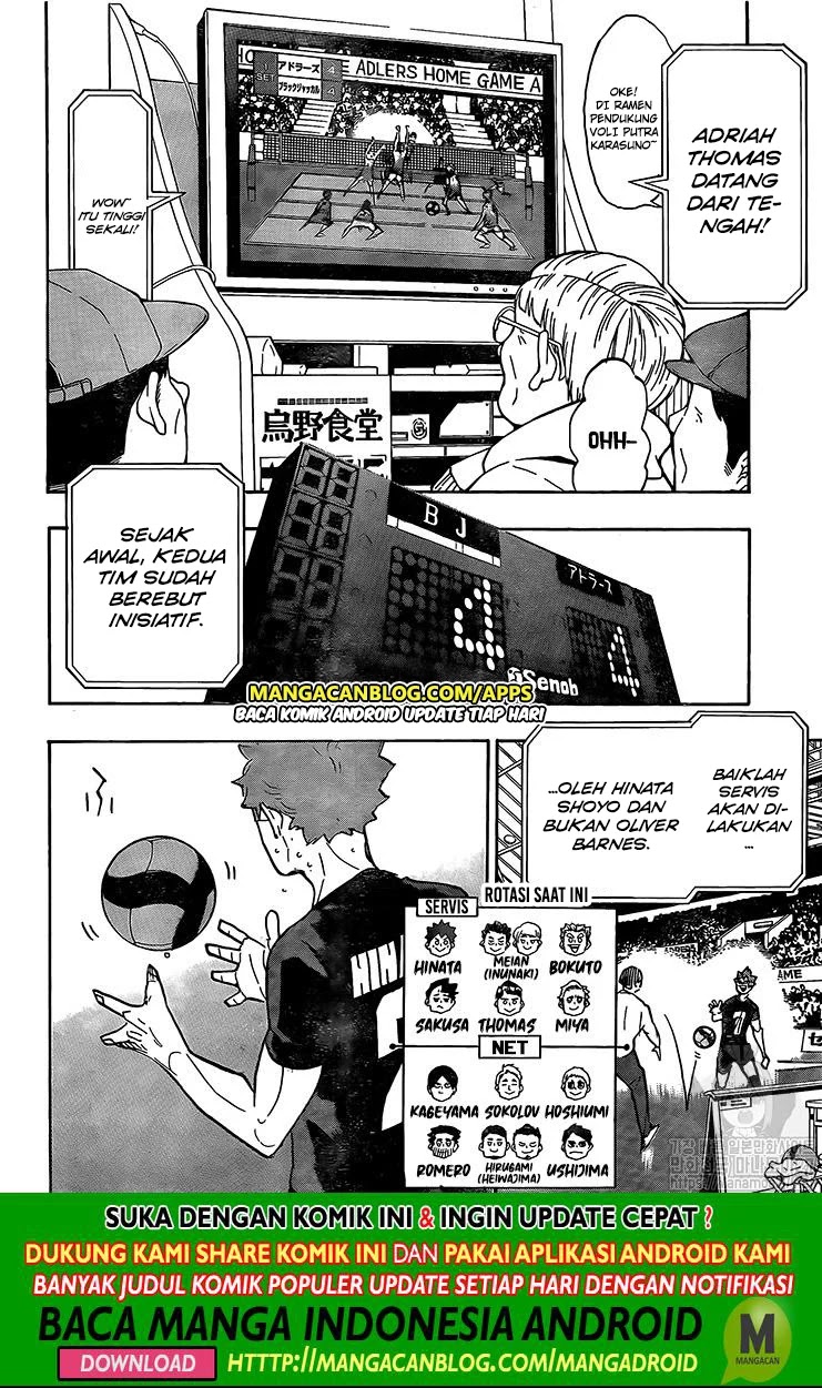 Haikyuu!! Chapter 383 - halaman 2