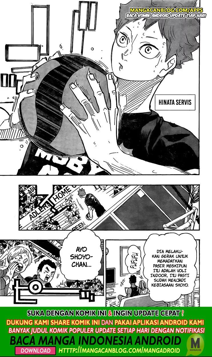 Haikyuu!! Chapter 383 - halaman 3