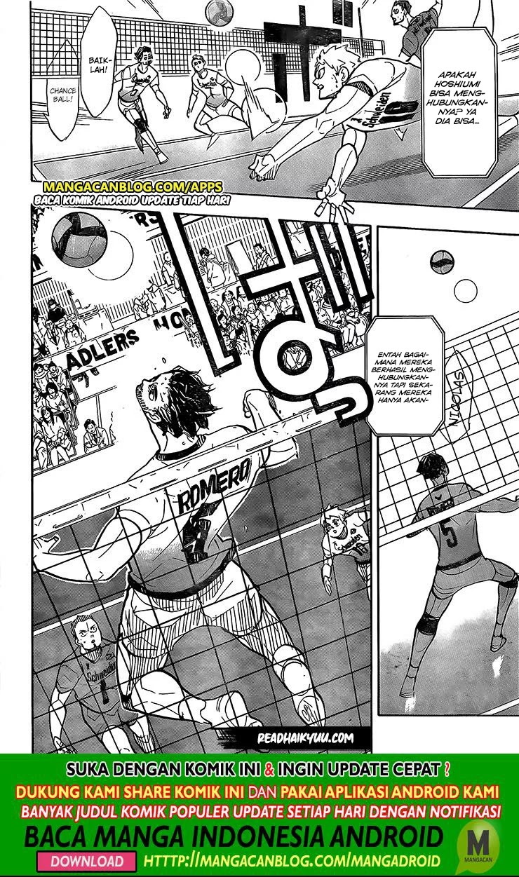 Haikyuu!! Chapter 383 - halaman 9