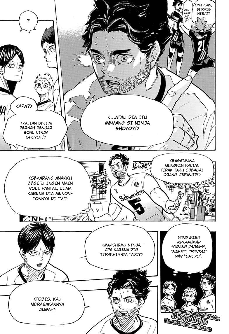 Haikyuu!! Chapter 384 - halaman 14