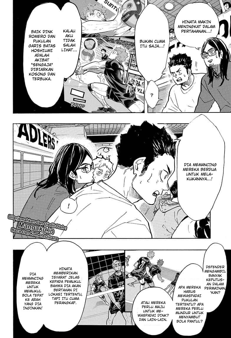Haikyuu!! Chapter 384 - halaman 15