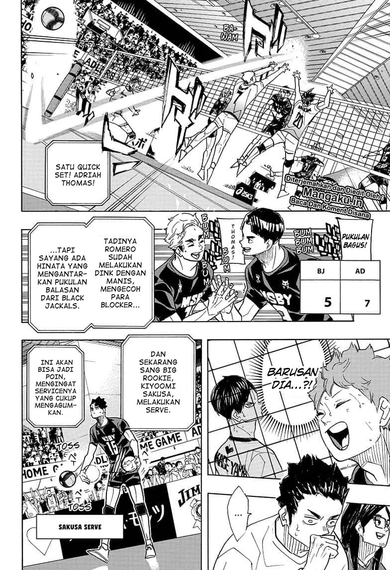 Haikyuu!! Chapter 384 - halaman 7