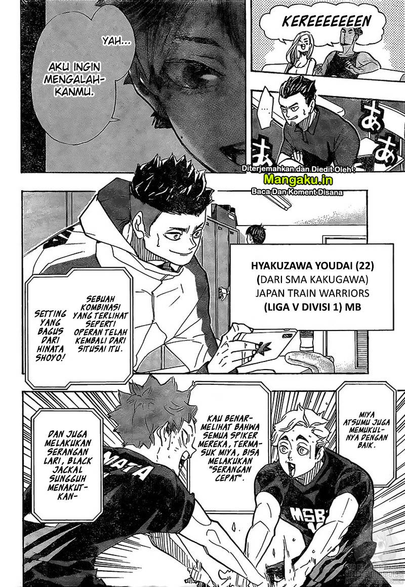 Haikyuu!! Chapter 385 - halaman 15