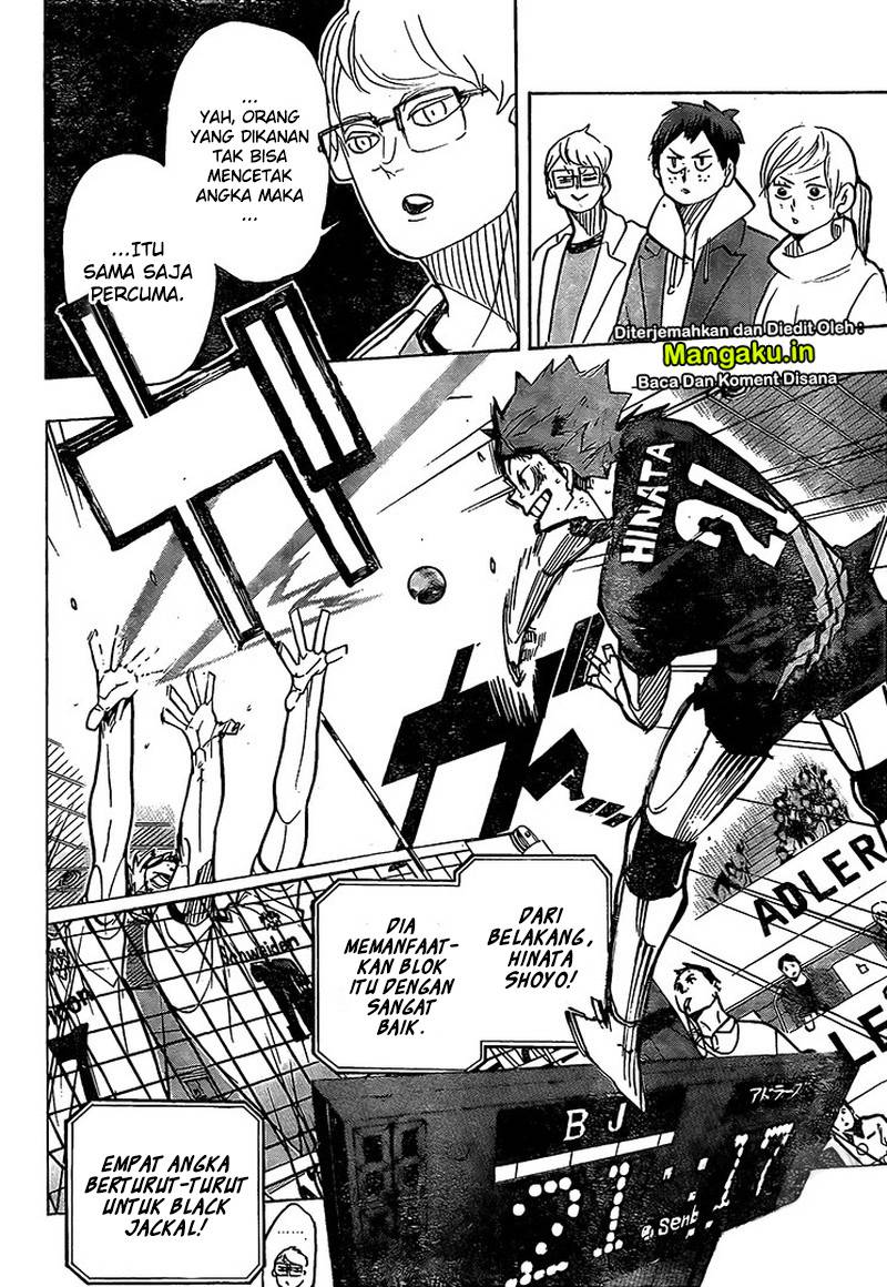 Haikyuu!! Chapter 385 - halaman 17