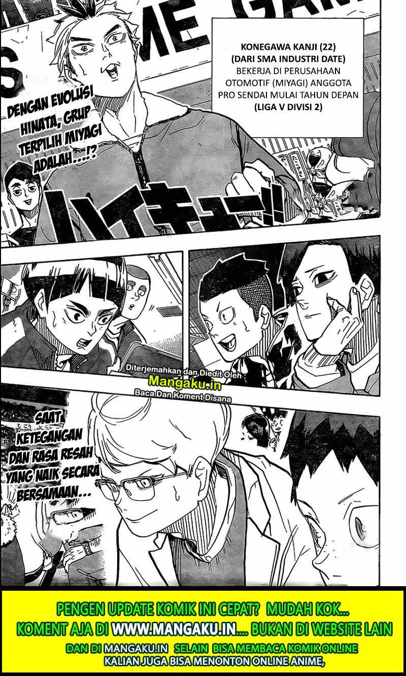 Haikyuu!! Chapter 385 - halaman 2