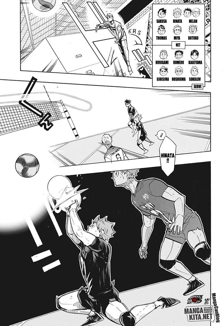 Haikyuu!! Chapter 386 - halaman 8