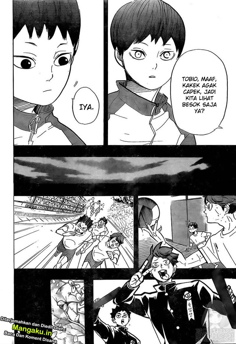 Haikyuu!! Chapter 387 - halaman 14
