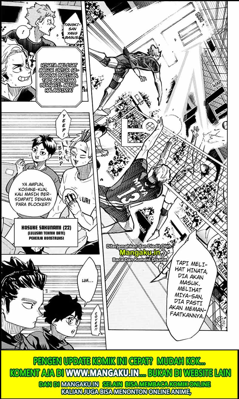 Haikyuu!! Chapter 388 - halaman 6