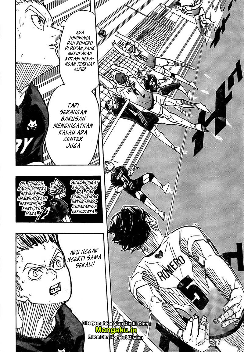 Haikyuu!! Chapter 389 - halaman 10