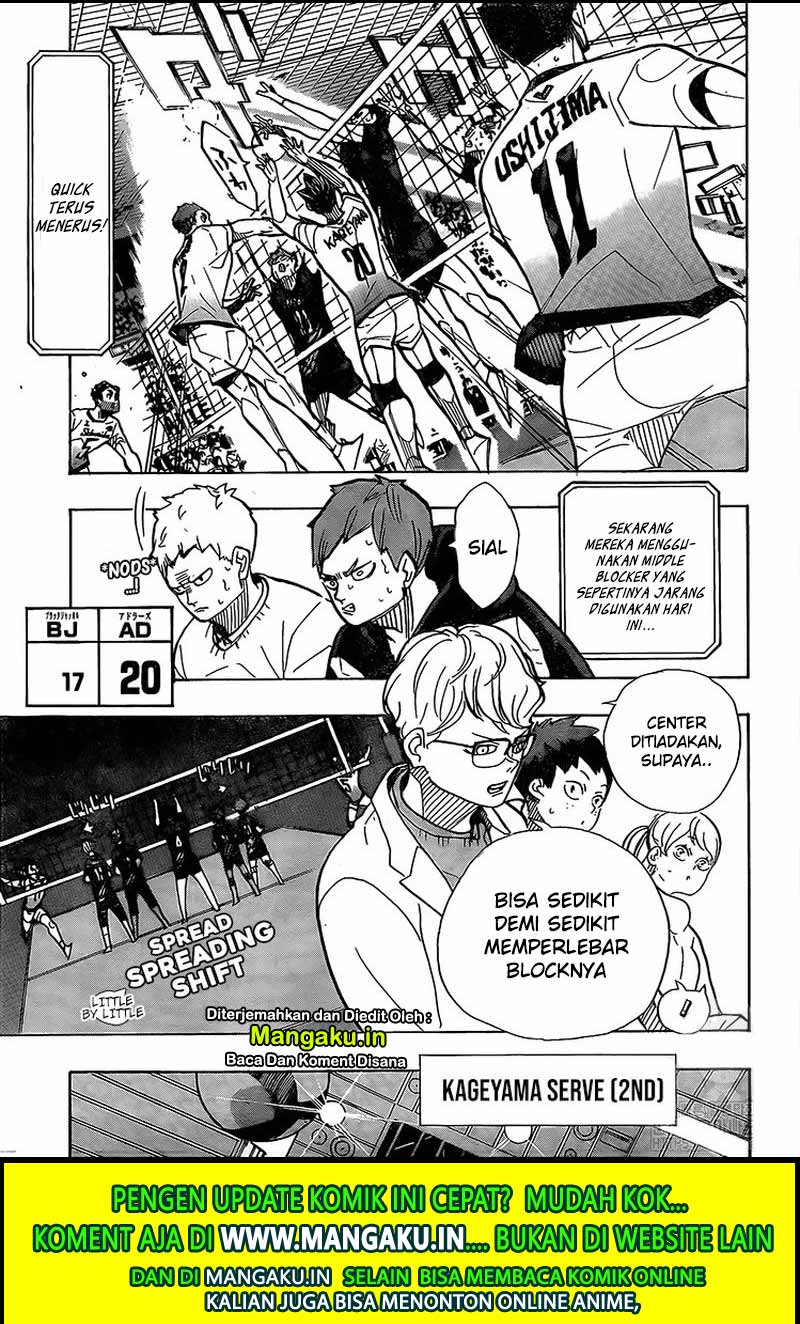 Haikyuu!! Chapter 389 - halaman 11
