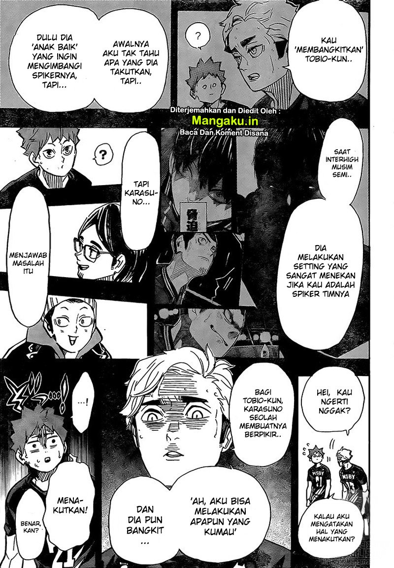 Haikyuu!! Chapter 389 - halaman 13