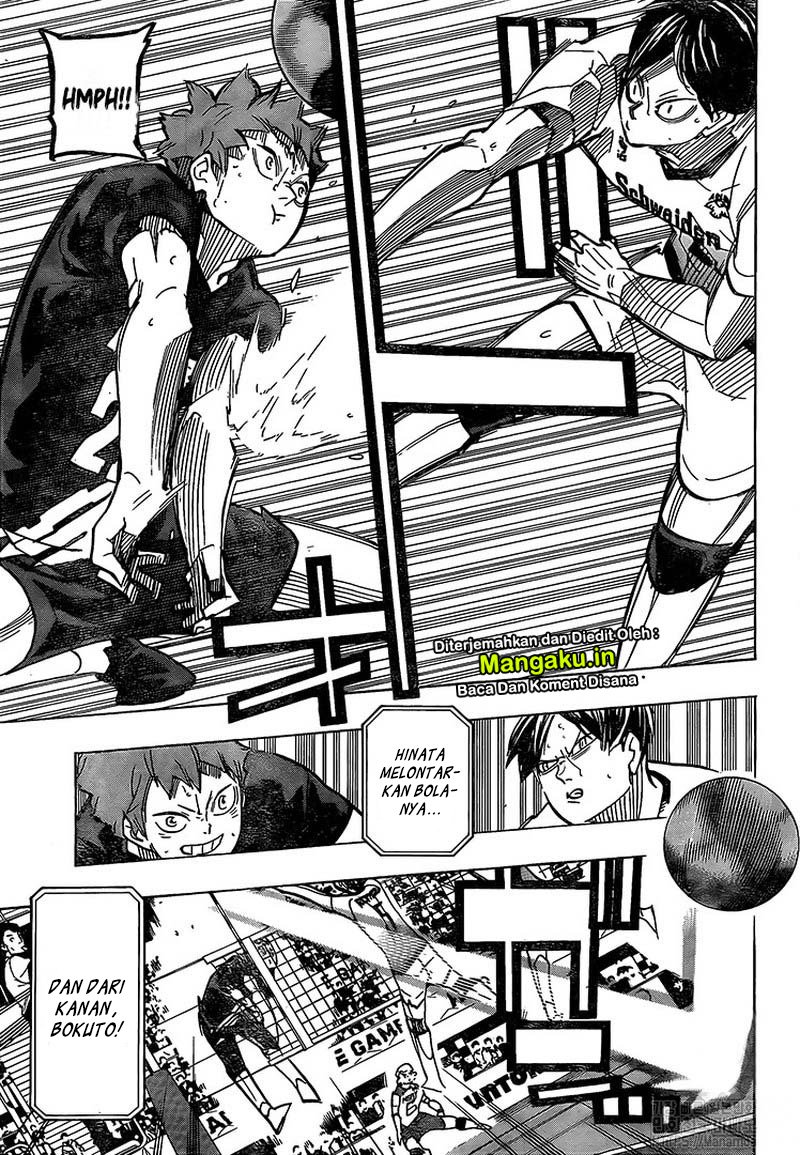 Haikyuu!! Chapter 389 - halaman 4