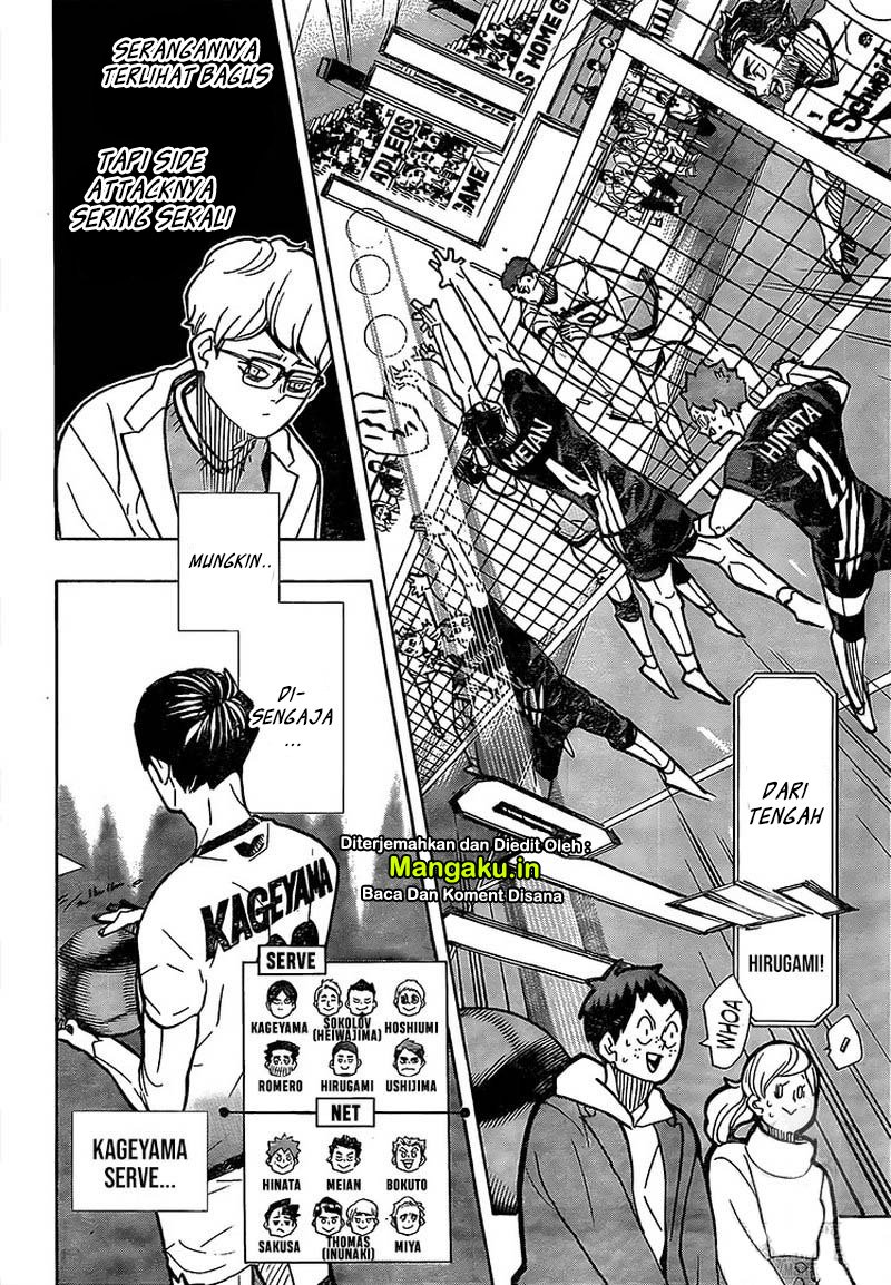 Haikyuu!! Chapter 389 - halaman 8