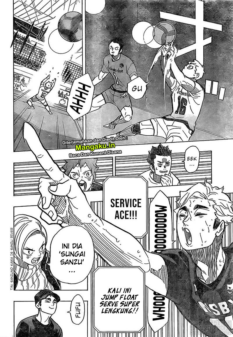 Haikyuu!! Chapter 390 - halaman 14