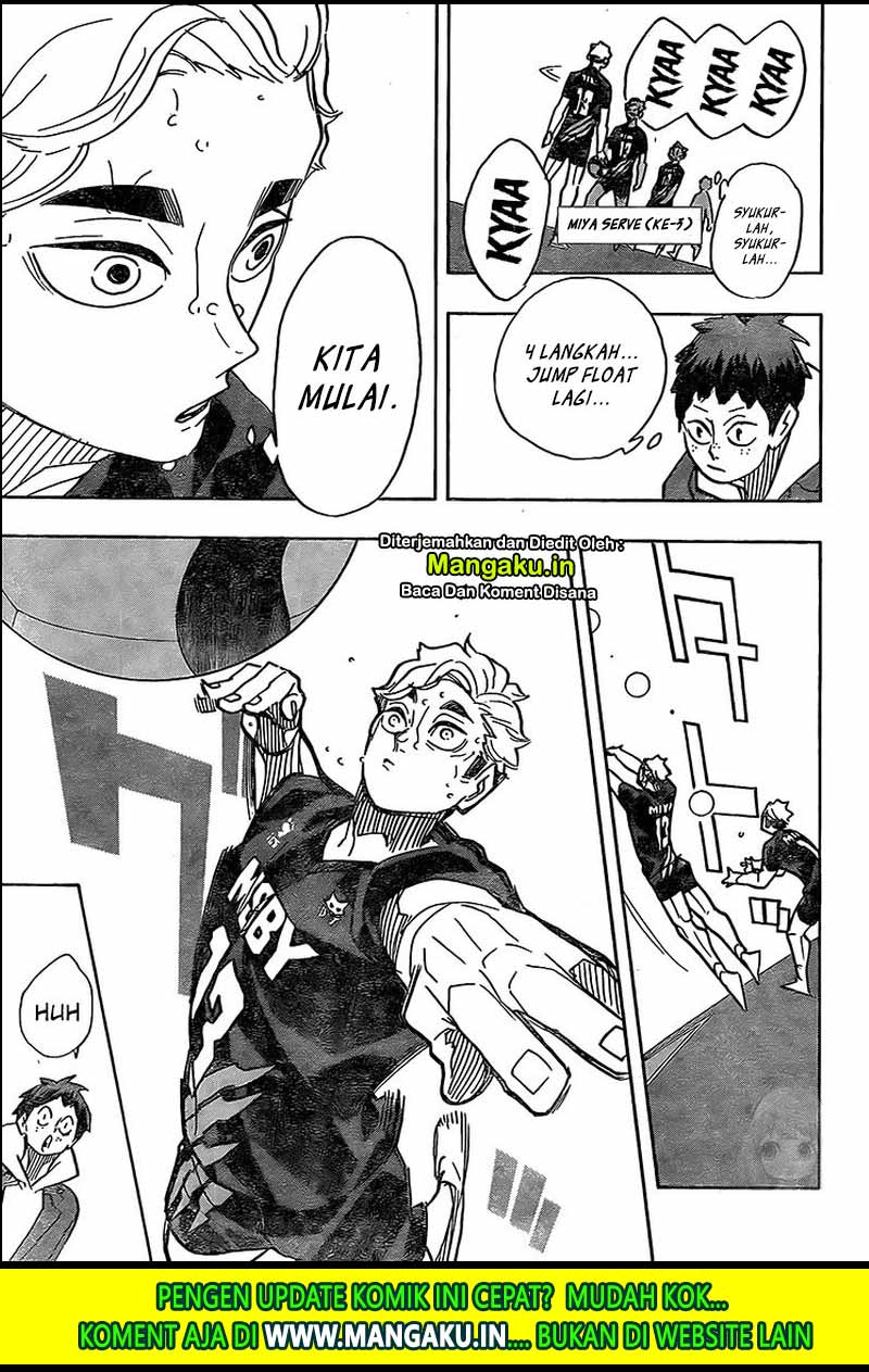 Haikyuu!! Chapter 390 - halaman 15