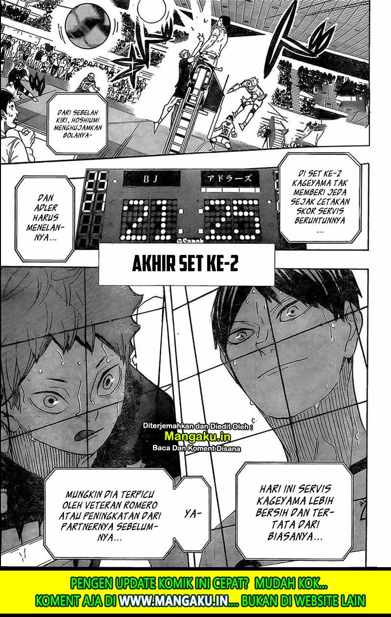 Haikyuu!! Chapter 390 - halaman 2