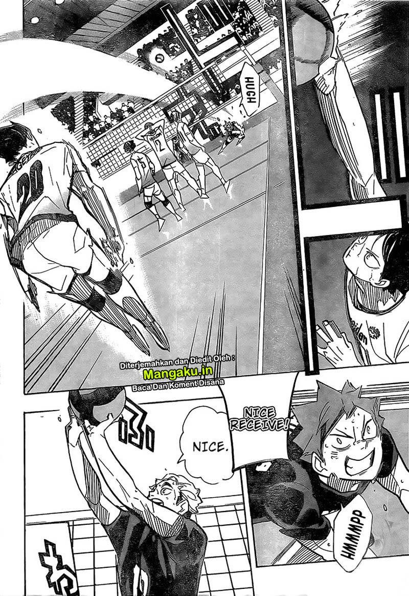 Haikyuu!! Chapter 390 - halaman 4