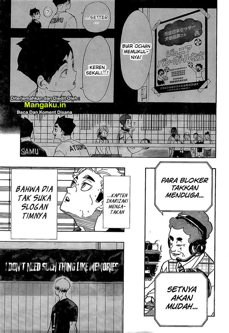 Haikyuu!! Chapter 391 - halaman 14