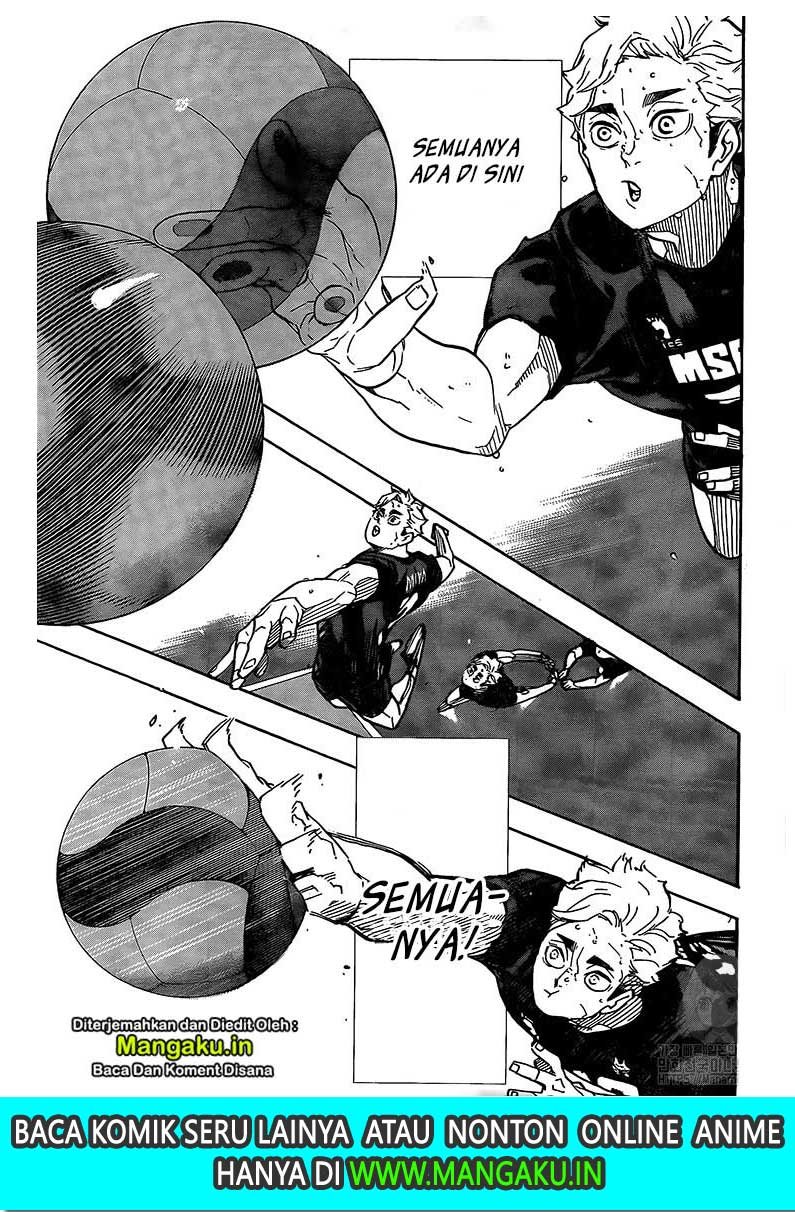 Haikyuu!! Chapter 391 - halaman 16